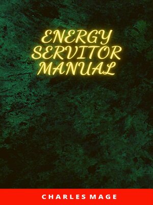 cover image of Energy Servitor Manual